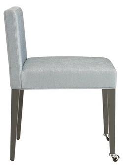 COLLI CASA Стул с обивкой из ткани на колесиках Cortina sun-id-1439209 - Вид №6