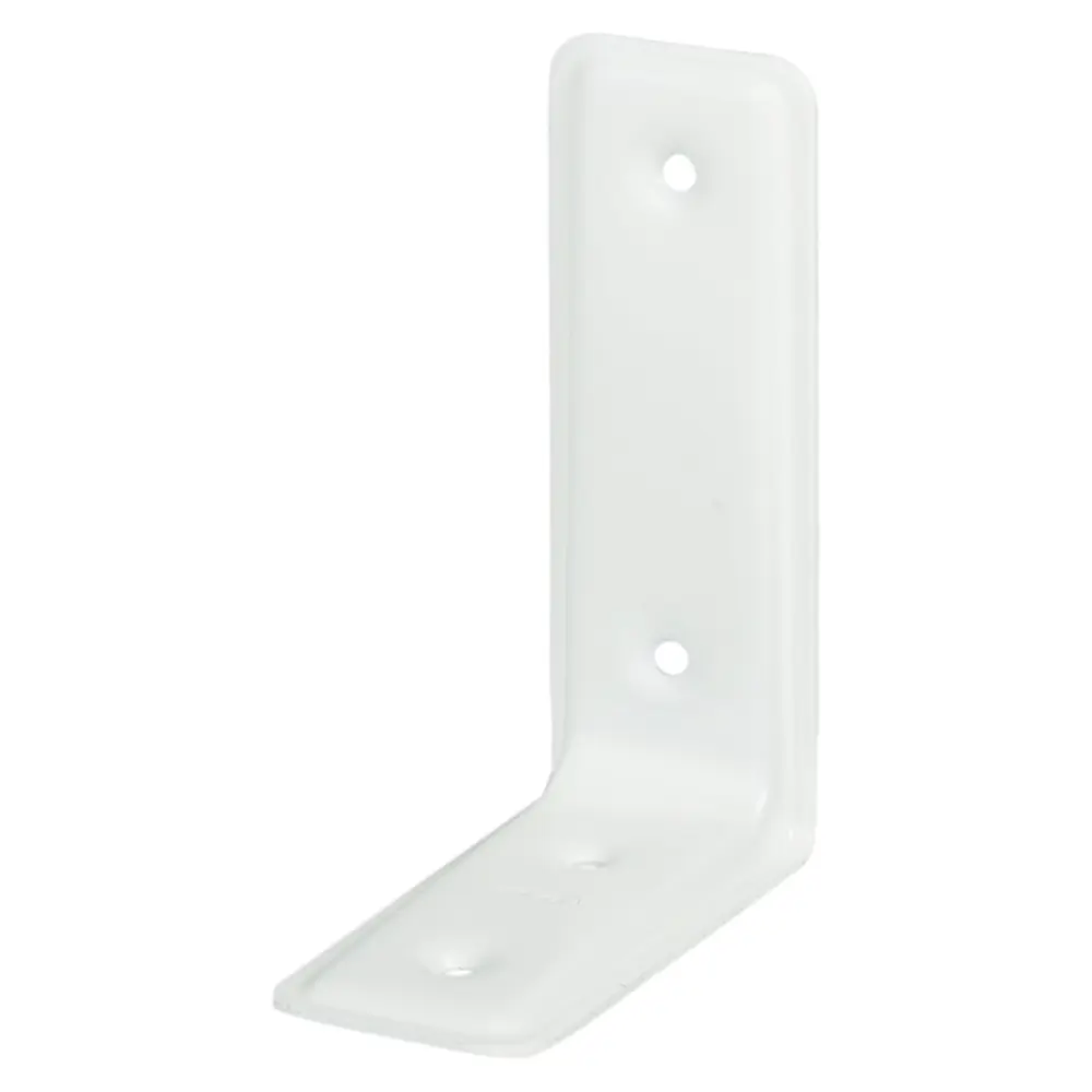 Уголок мебельный усиленный 115х80х40 мм цвет белый 4 шт Santreyd STLM-2104587