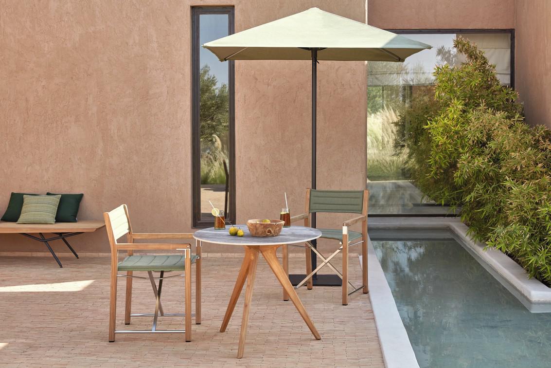 MNST964 Обеденный стол teak 264см x 118см Manutti Torsa - Вид №32