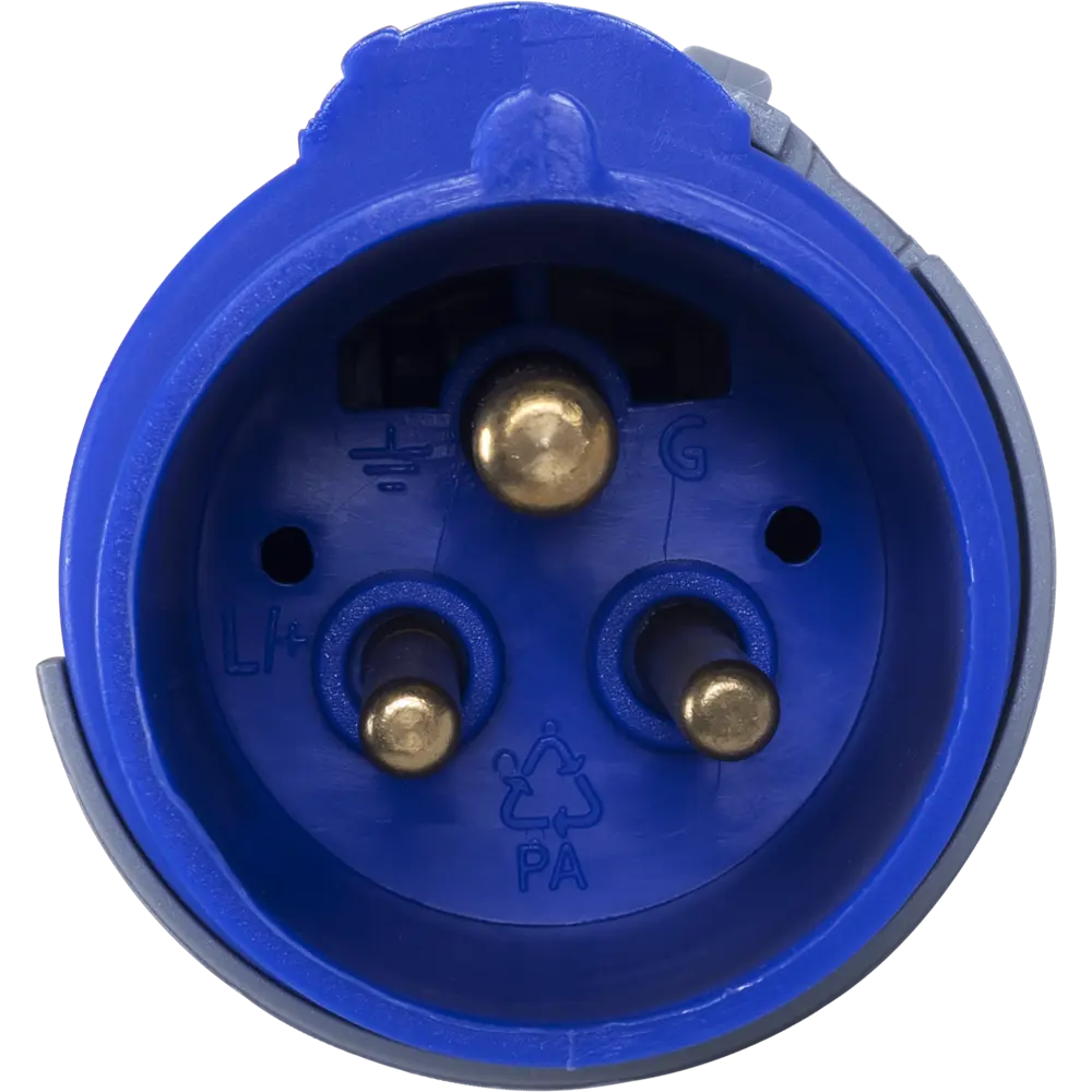 Розетка силовая ABB ICAT заземление 16 А 220 В 13599083 STLM-2049299  - Вид №3