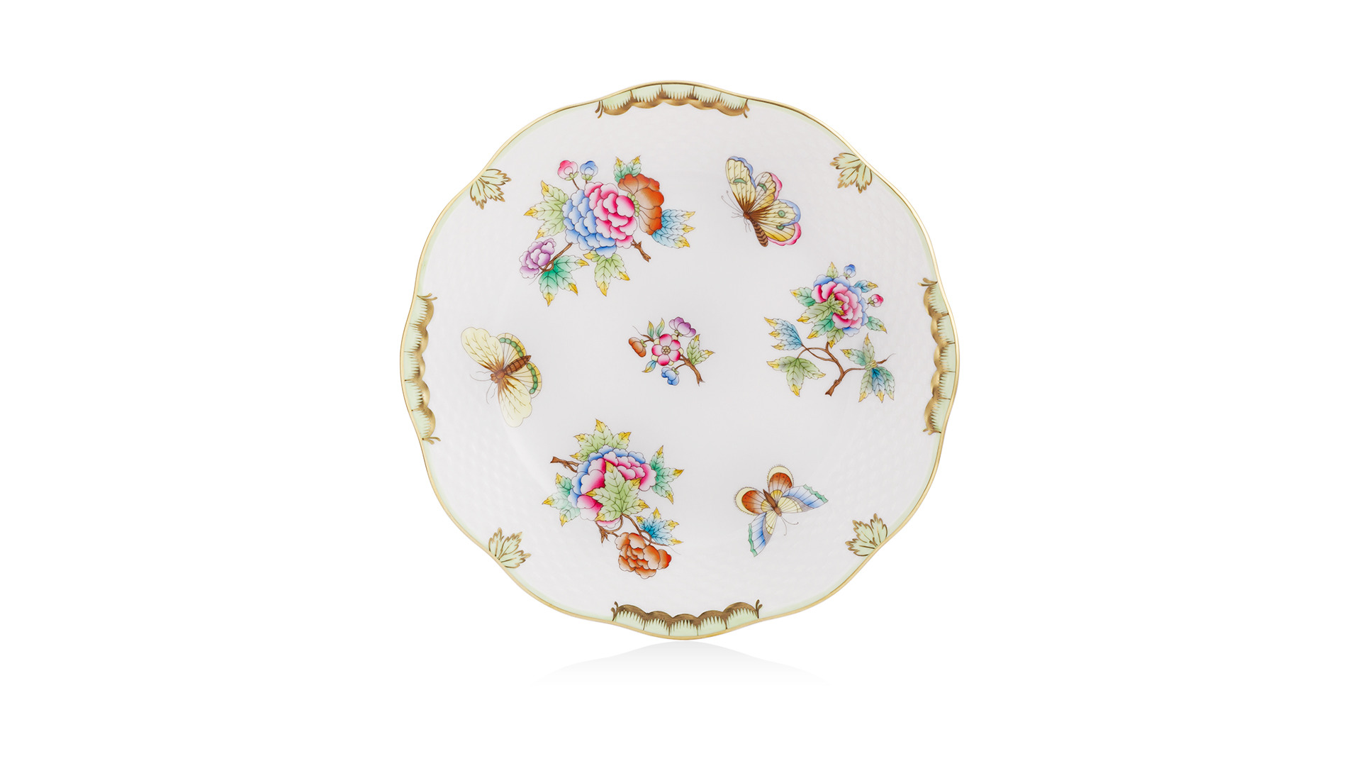 10623421 Herend Набор тарелок 1/3 "Виктория" (Mix&Match) Фарфор  - Вид №1