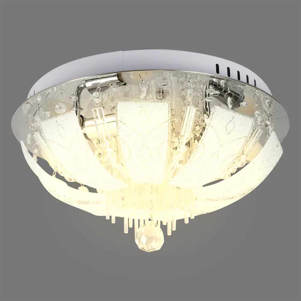 Люстра хрустальная подвесная Пари 4xE14x60 Вт, LED, металл/стекло, цвет хром 14089624 STLM-2074334 WINK  - Вид №20