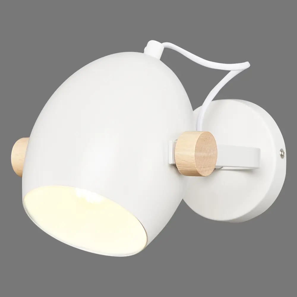 Спот поворотный Bud L1149, 1 лампа, 3 м², цвет белый LAMPLANDIA STLM-2124252 - Вид №1