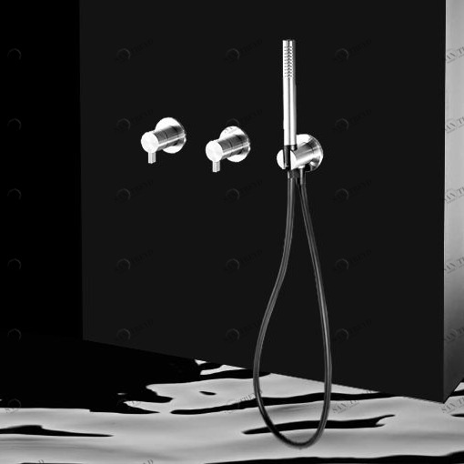 Смеситель настенный для ванны KITTXQV3M_IXL Geda Nextage Toox без излива KITTXQV3MIXL