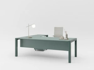 PROF Лакированный письменный стол для руководителей Extralight