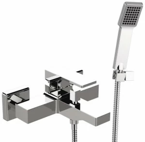 Remer Rubinetterie Смеситель для ванны настенный с ручным душем Absolute Au-02