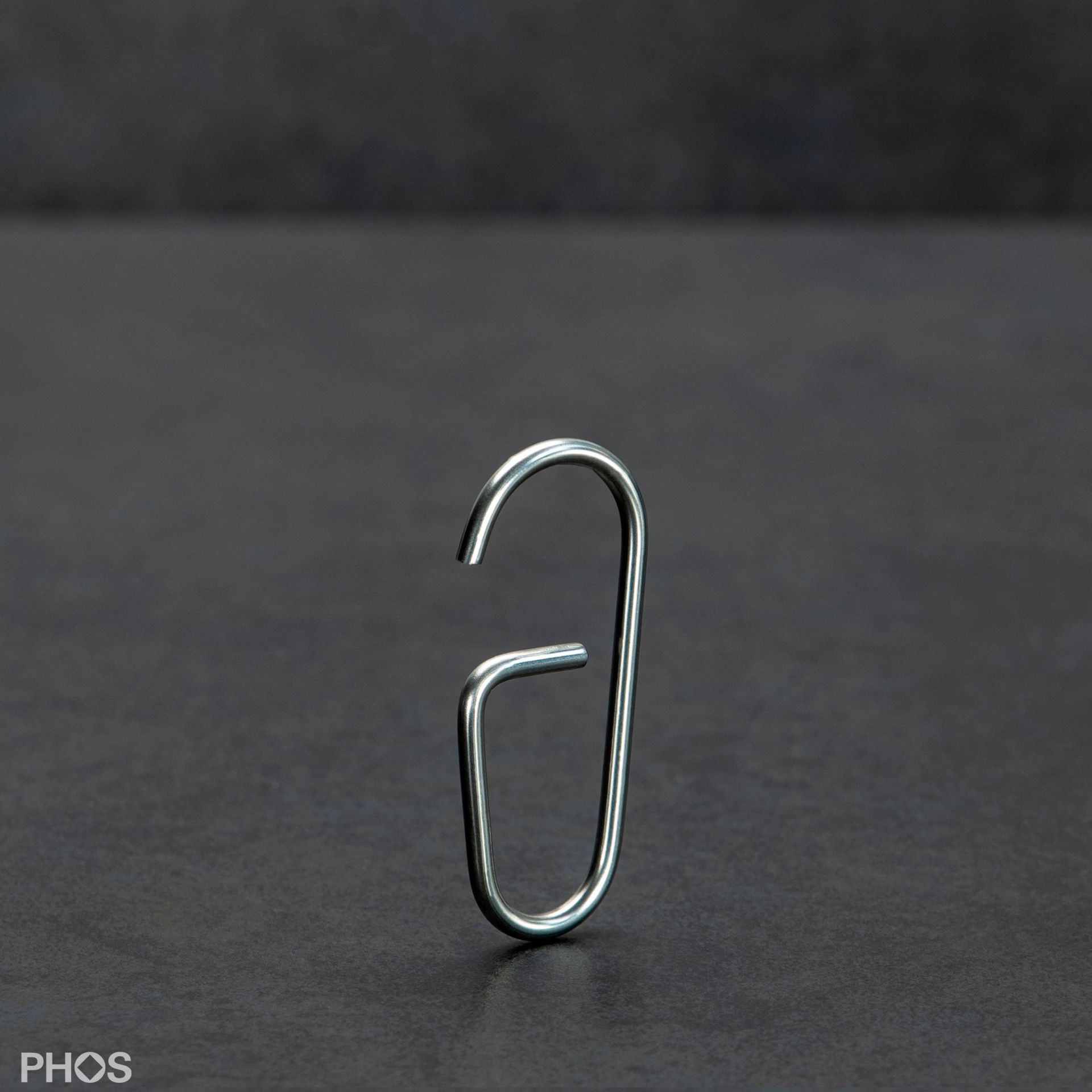 HKDSet5 Сквозные крючки для штор, набор из 5 шт. для стержня ø12 мм PHOS 