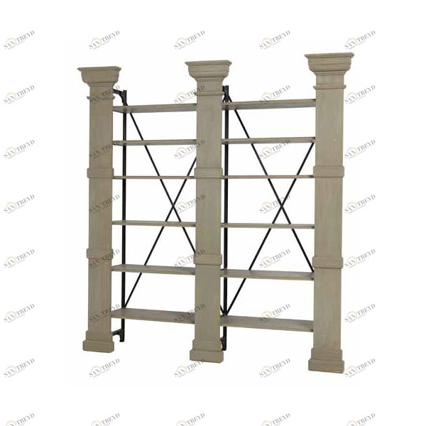 Стеллаж деревянный белый 105745 от Eichholtz EICHHOLTZ СТЕЛЛАЖИ ДЕРЕВЯННЫЕ ОТ EICHHOLTZ 248255 Бежевый 