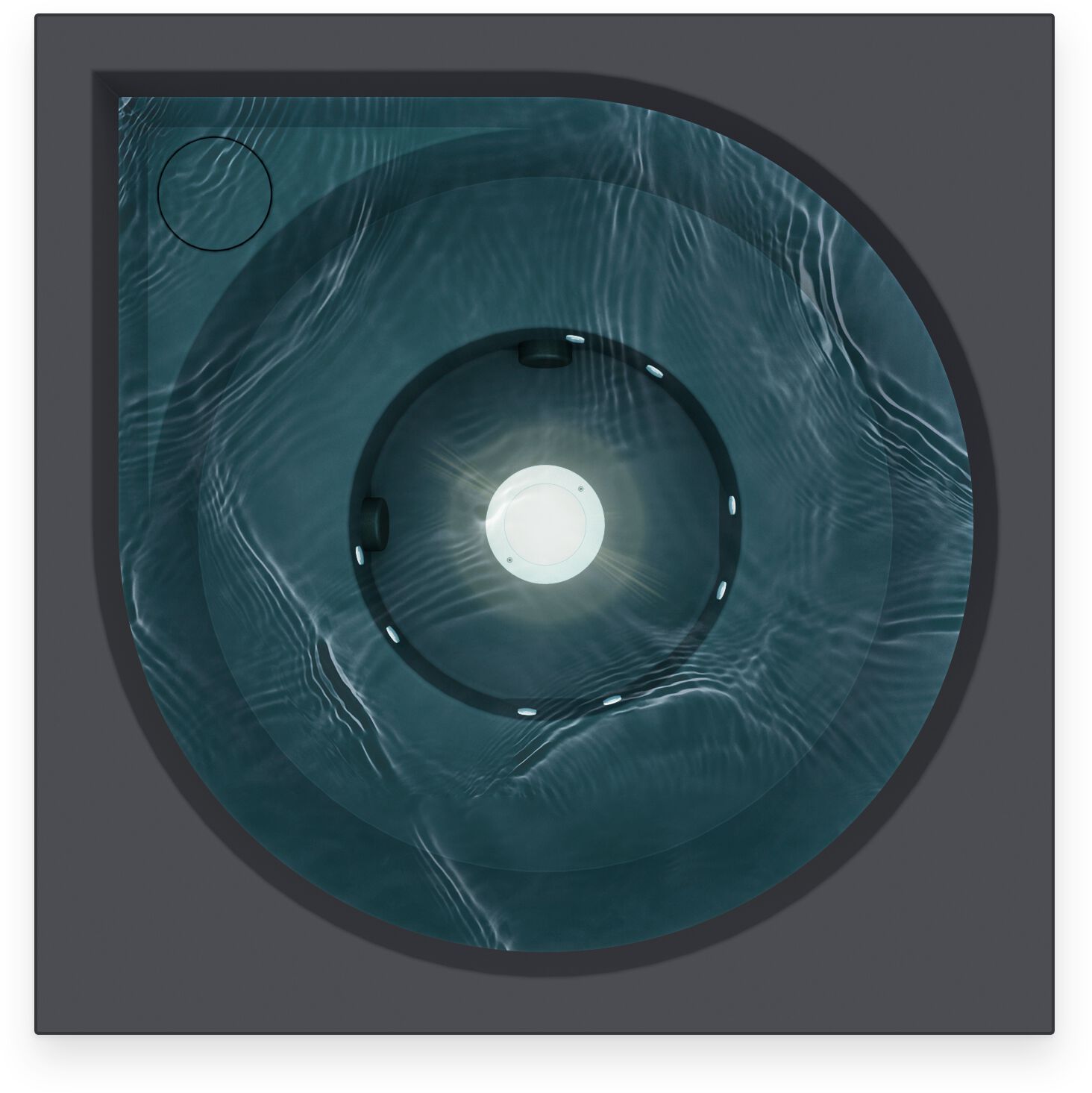 Открытый акриловый мини-бассейн Drop LÄHDE ARCH-00045064 - Вид №4