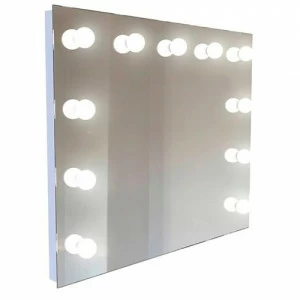 Зеркало гримерное с подсветкой прямоугольное "Стэллар-1" GRAUM ДИЗАЙНЕРСКИЕ 304051 Зеркальный