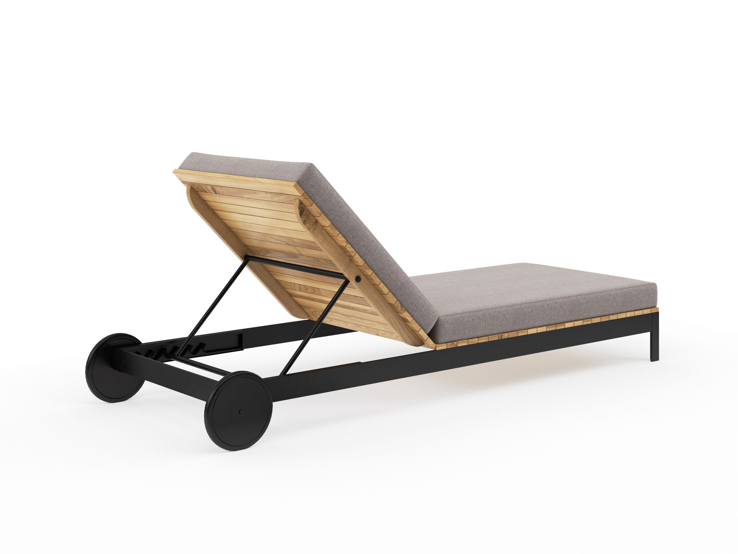 Тканевая откидная Садовая кровать с колесами Walters More Comfort ARCH-00110503 - Вид №1