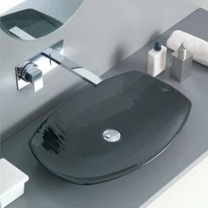 25364 Накладная раковина на столешницу  овальная Ceramica Hidra