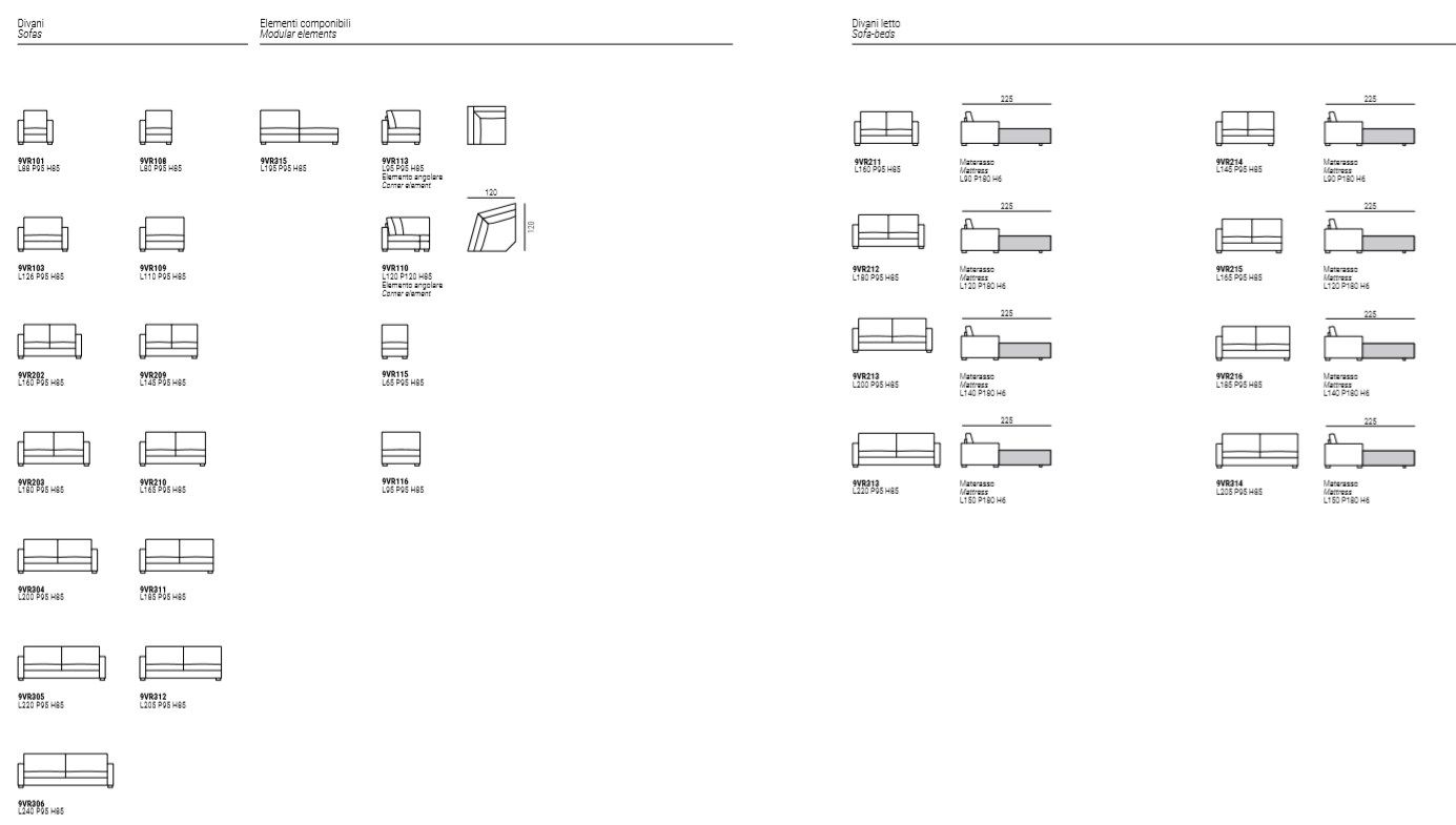 Модульный диван Marelli OLIVER ARCH-00045009 - Вид №9