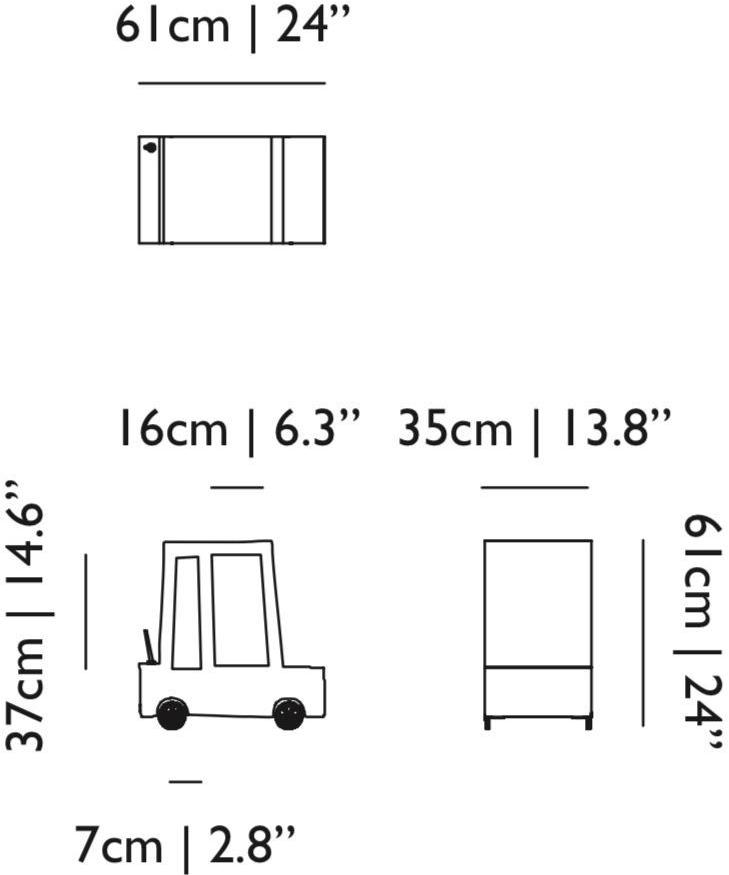 moooi Высокий дубовый журнальный столик с журнальной полкой sun-id-1438885 - Вид №4