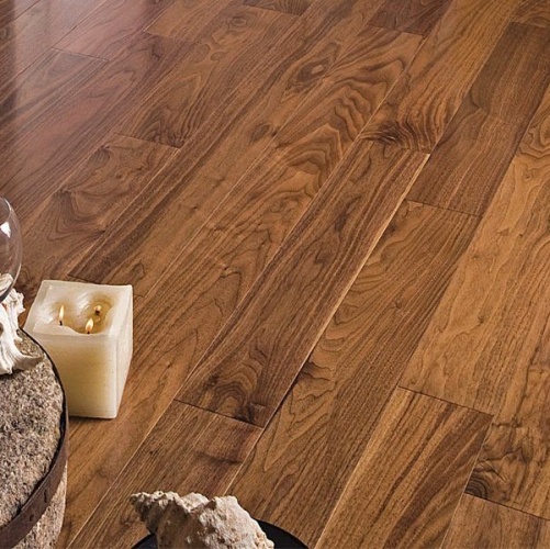 Инженерная доска Coswick Классическая Американский 127мм Лак Орех американский Селект (Гладкая) 600...2100х127 мм 13541101 - Вид №3