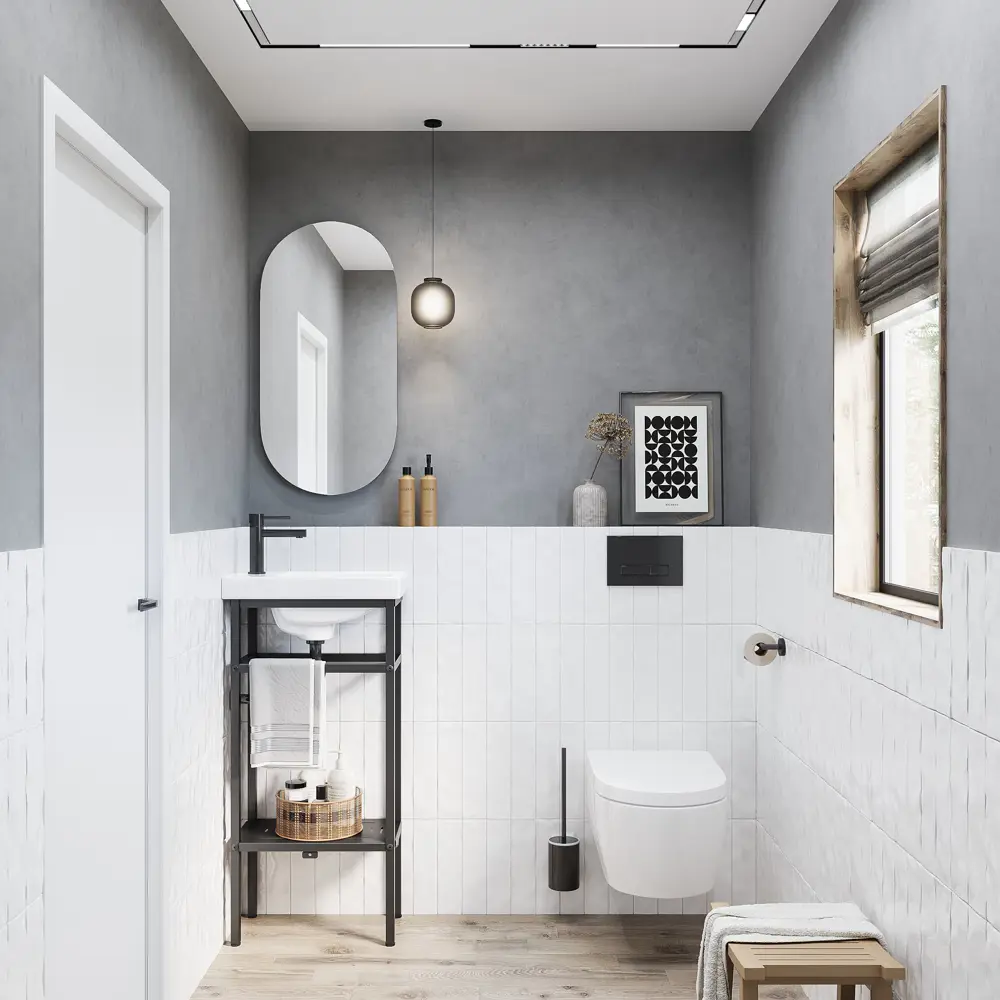 KONSENSA Бруклин — напольная опора для раковины с регулируемыми ножками 89375175 STLM-1510178 - Вид №5