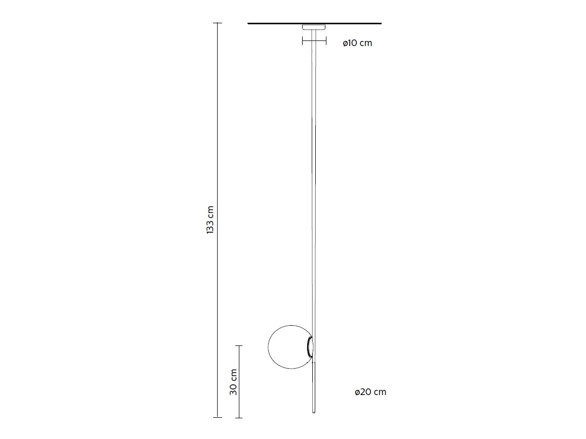 Потолочный светильник из стекловолокна Karman Atmosphere ARCH-00068811 - Вид №2