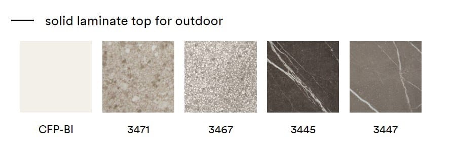 Низкий прямоугольный журнальный столик из ламината Pedrali Buddy ARCH-00138358 - Вид №4