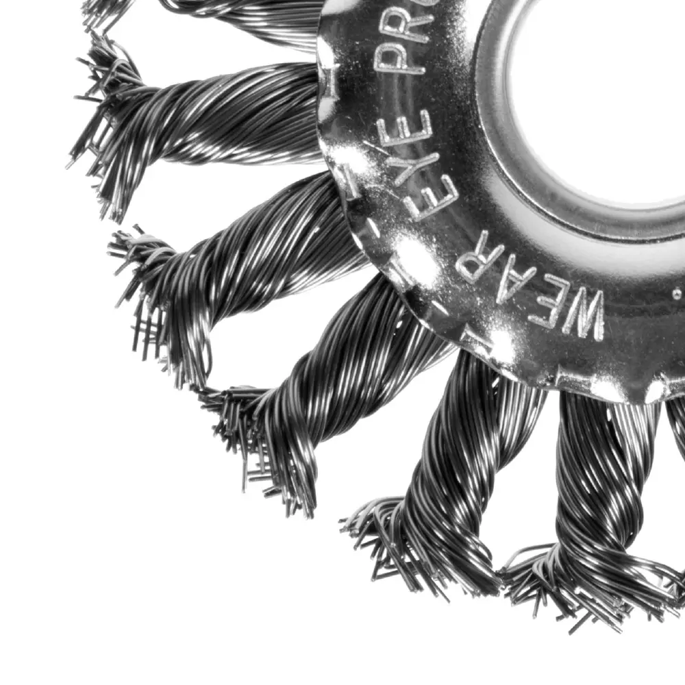 Щетка дисковая Dexter для УШМ 100 мм - эффективная очистка металла 17410313 STLM-0008112 - Вид №2