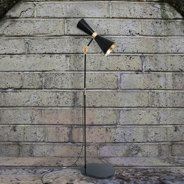 Mullan Lighting Регулируемый торшер ручной работы из латуни Cairo Mlfl001  - Вид №6