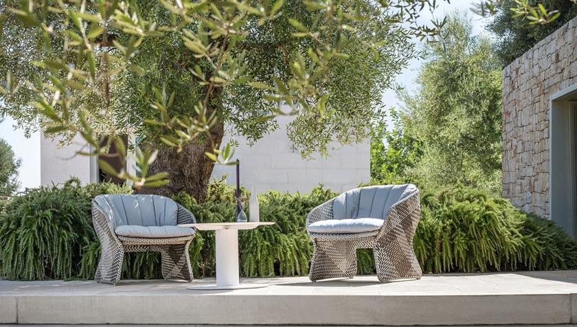 Varaschin Садовый столик круглый из стали Big 136t - Вид №4