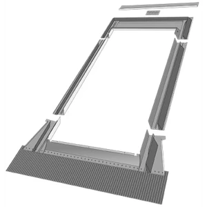 Оклад для окна Fakro EZV для FTP (CH) 66x118 см коричневый