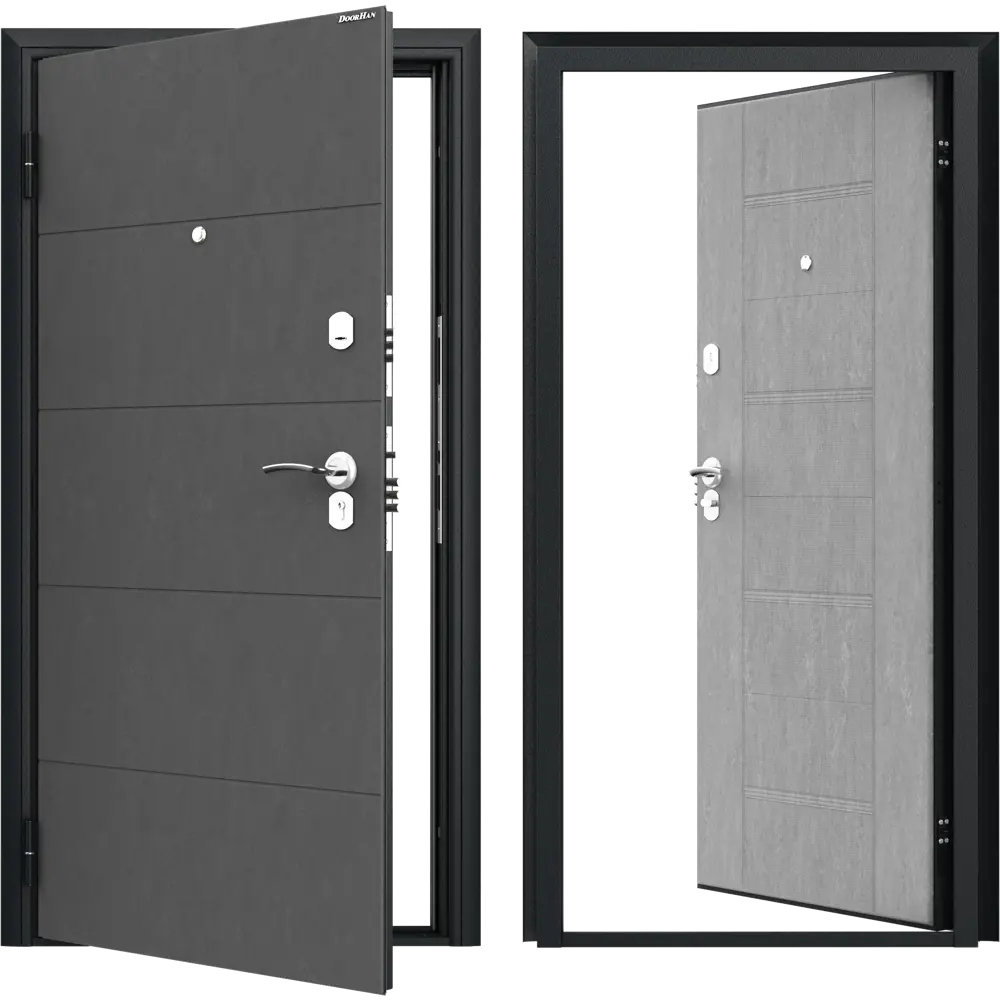 DOORHAN Оптим - металлическая входная дверь для квартиры и дома 88946707 STLM-1520183 - Вид №1