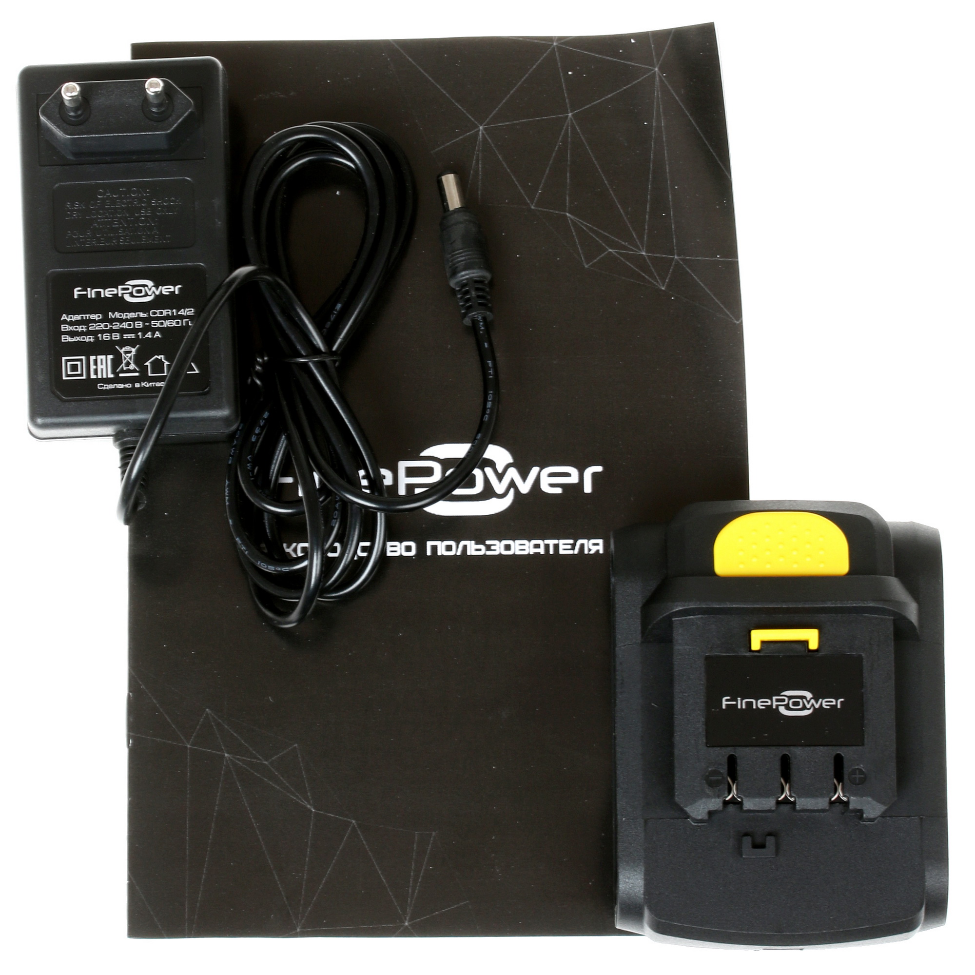 Дрель-шуруповерт FinePower CDR14/2 1376205 STDN-0123887 - Вид №5