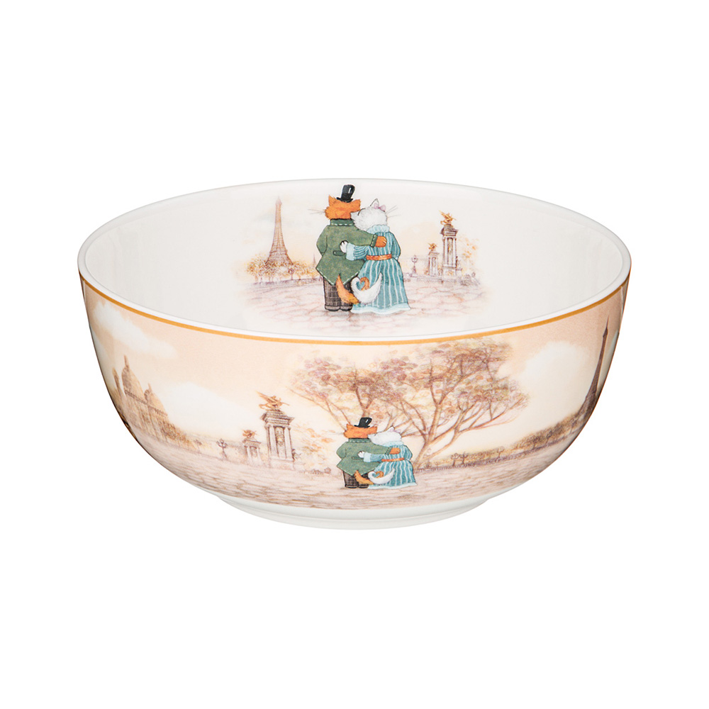 415-2205 Посуда фарфоровая Салатник , тарелка суповая Lefard 