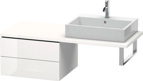 LC583807575 L-Cube Шкафчик для консоли Лен, декор Duravit - Вид №2