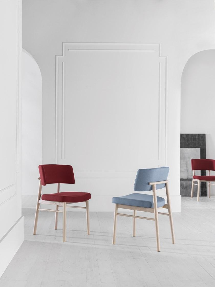 TrabA' Стул с открытой спинкой, обитый тканью Marlen 0151-le-im- marlen - Вид №7