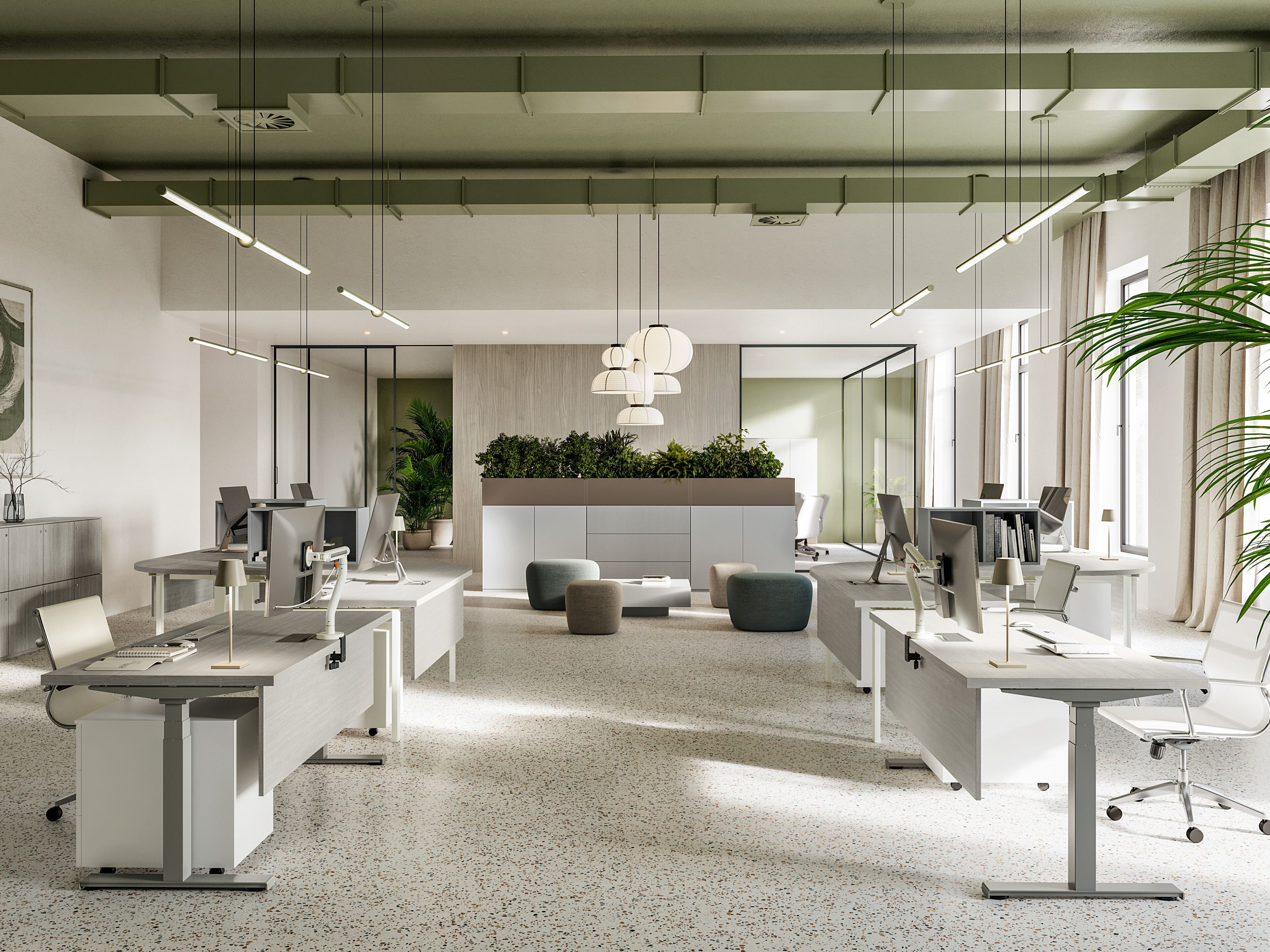 Панель перегородки стола Giessegi OfficeTime ARCH-00120453 - Вид №5