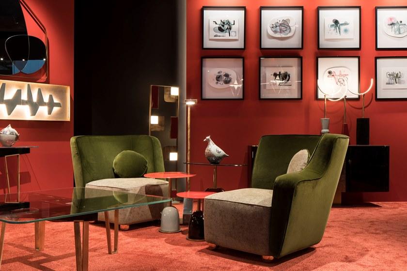 MARIONI Угловое кресло из ткани Baia I0312 - Вид №2