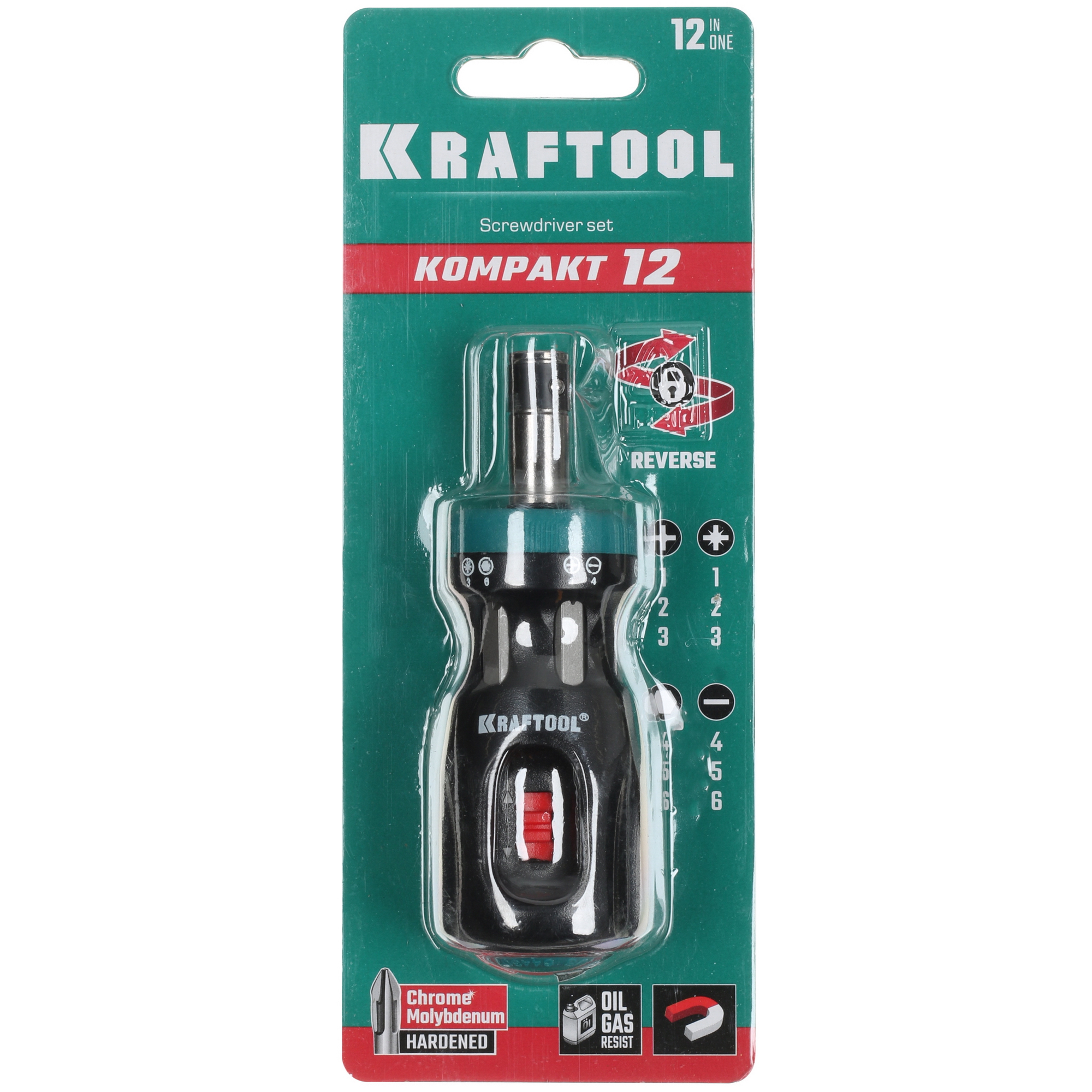 Отвертка с насадками/битами KRAFTOOL 26161-H13 8168148 STDN-0119978 - Вид №5