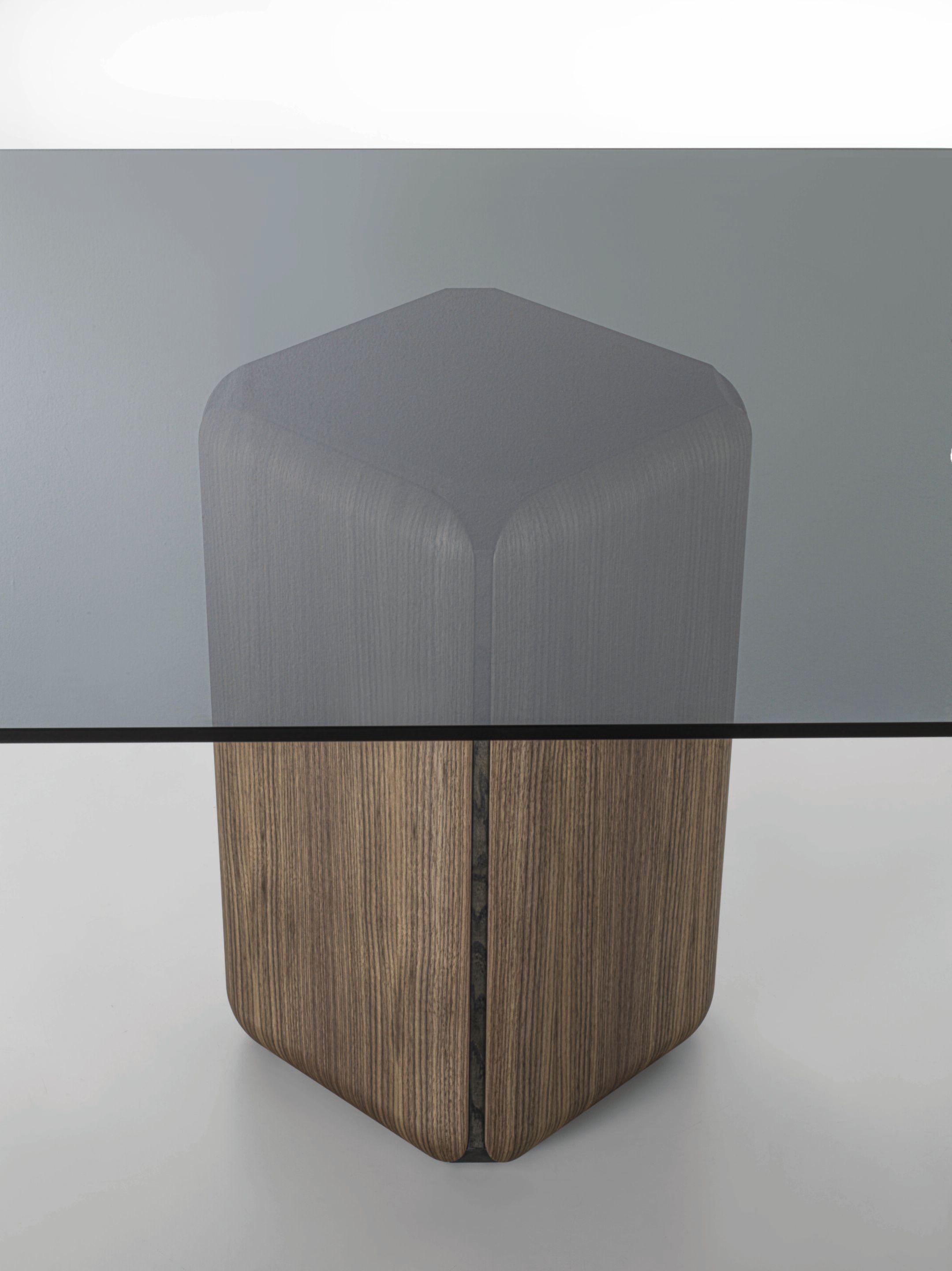 Прямоугольный Хрустальный обеденный стол Porada двадцать четыре ARCH-00096587 - Вид №3