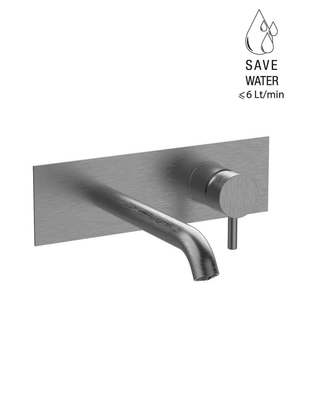 Настенный однорычажный смеситель для раковины с ограничителем расхода Rubinetterie Frattini Pepe XL ARCH-00076573 - Вид №58