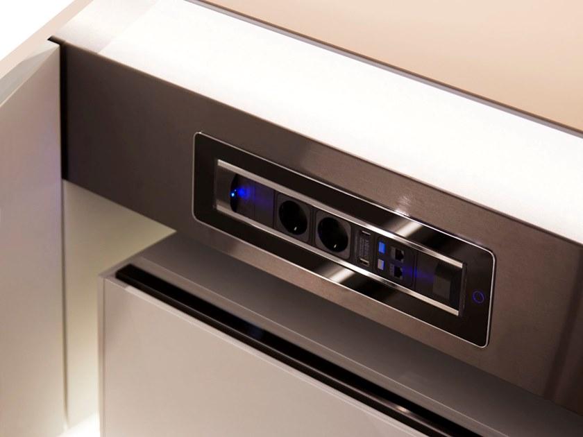 José Martínez Medina Стол для переговоров, регулируемый по высоте, из стали и дерева sun-id-1406603 - Вид №2