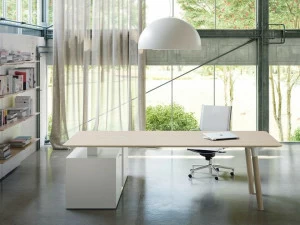 FANTONI Письменный стол с ящиками и встроенной полкой Woods