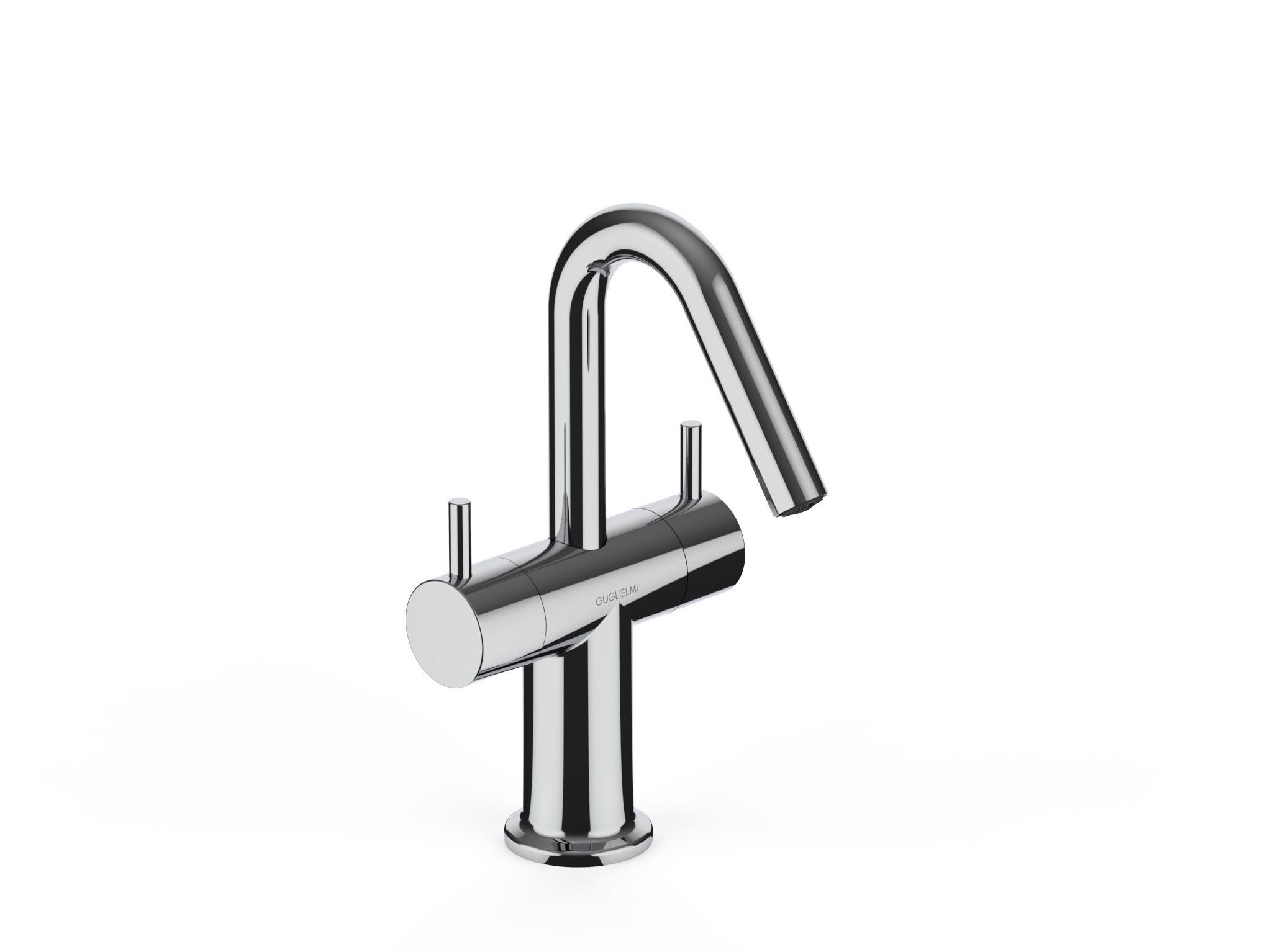 Смеситель для раковины из латуни с регулируемым горлышком GUGLIELMI RUBINETTERIE Sprint ARCH-00023572 - Вид №1