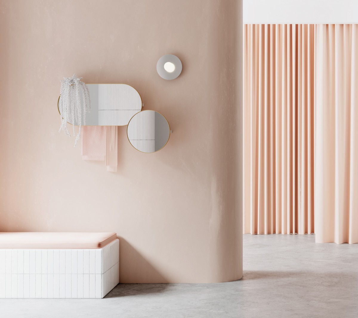 Ex.T Arco Oval H Настенное овальное зеркало EXARCOSPOVALHNE  - Вид №3