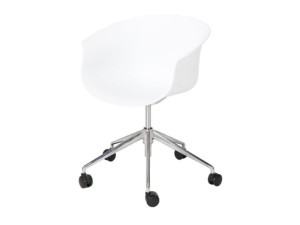 Вращающееся офисное кресло из полипропилена с 5 спицами
