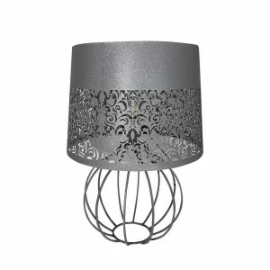 Лампа настольная серая Seven Fires "Карвед" 39104.04.84.01B SEVEN FIRES КАРВЕД 00-3907829 Серый