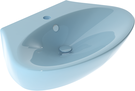 TOLAV7022 Подвесная раковина настенная GSG CERAMIC TOUCH