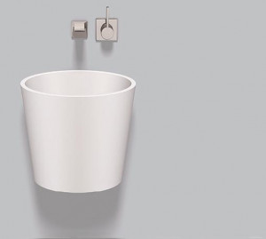 5042500401 Умывальник, wt.co400, белая, противомикробное Alape Серия CO (Scopio)