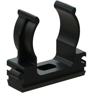 Клипса-держатель Экопласт для труб D25 мм (10 шт, черный) 84556428