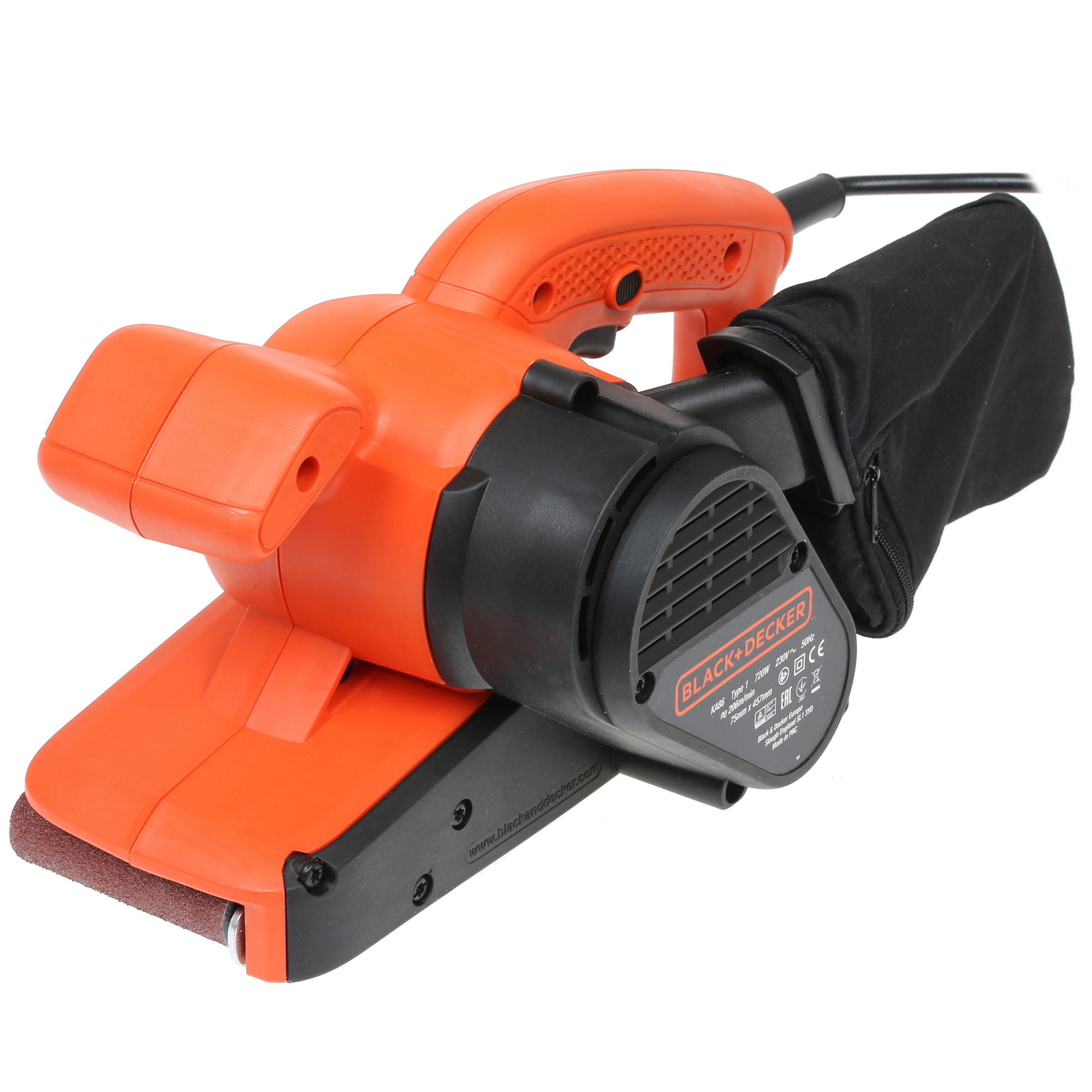 Ленточная шлифмашина Black&Decker KA86 1083154 Black+decker STDN-0023445 - Вид №2