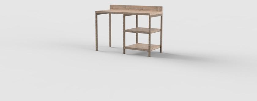 Mobilspazio Прямоугольный стол с полками для гостиниц Urban sun-id-1471606 - Вид №20