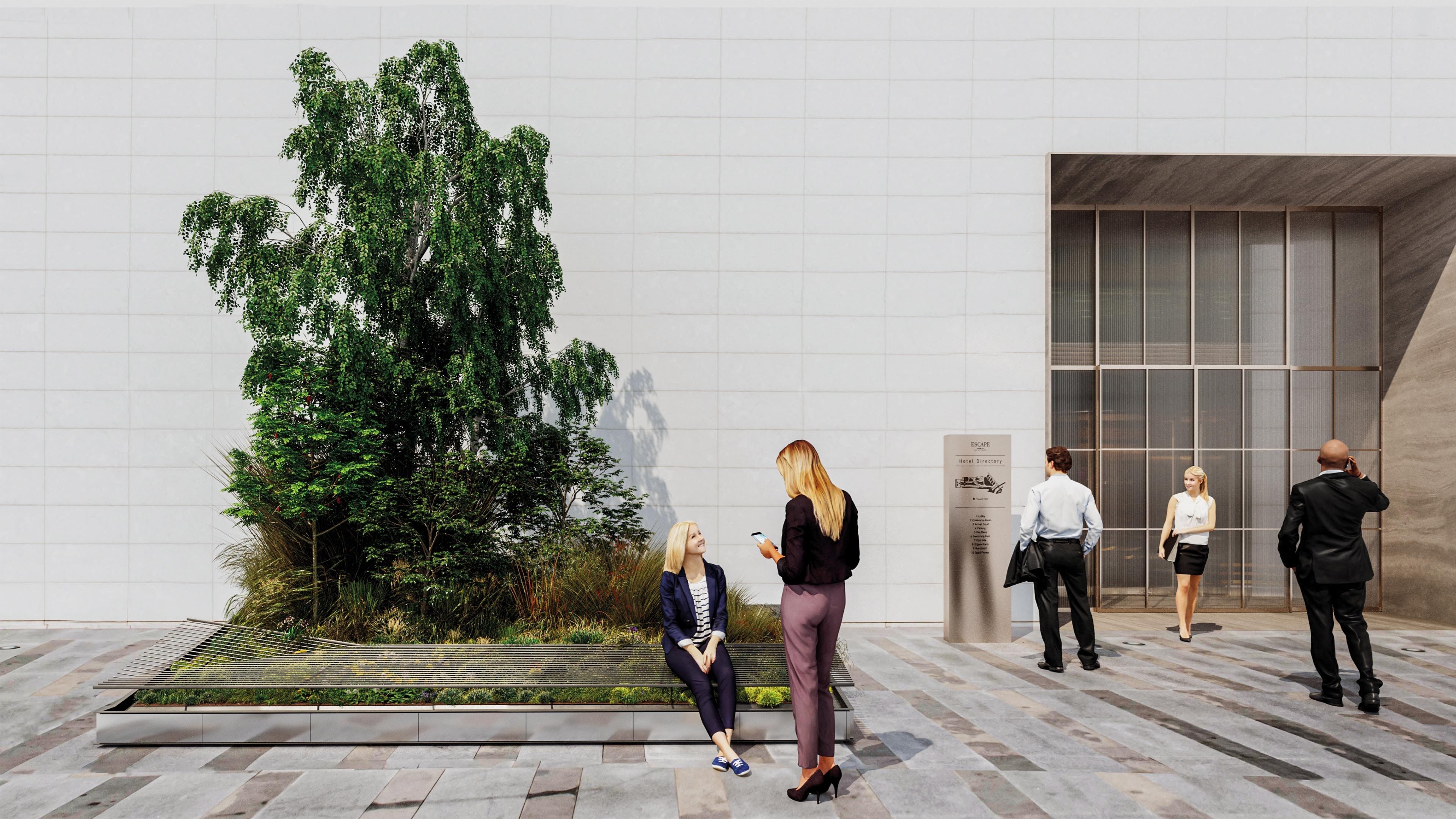 Изготовленный на заказ стальной плантатор Metalco SUPERVERDE ARCH-00143513 - Вид №3