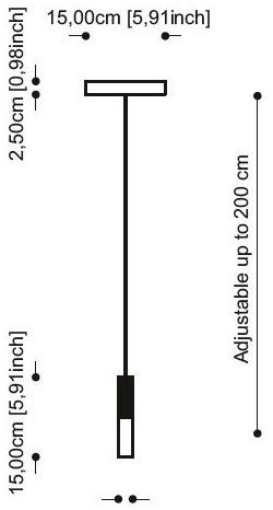 Quasar Подвесной светильник из алюминия Io sun-id-1363272 - Вид №2