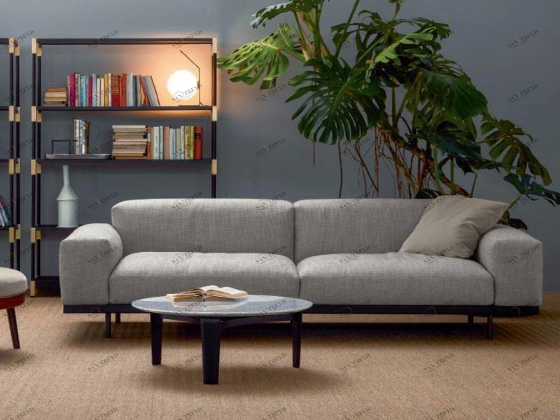 arflex Мягкий диван из ткани на 4 места Naviglio sun-id-1482309